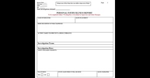 事故调查模板图像